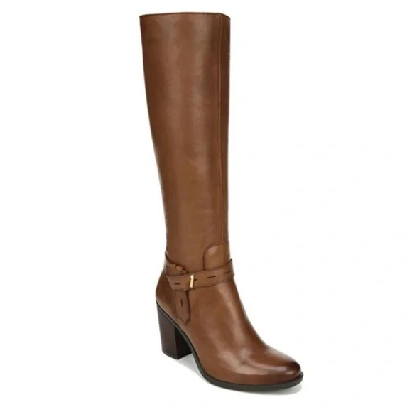 NWT Naturalizer Kamora Leather Boots Size 7.5 - Picture 2 of 11